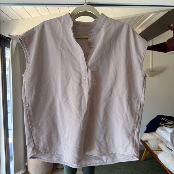 Figs women’s Rafaela top in slate M - Picture 1 of 3